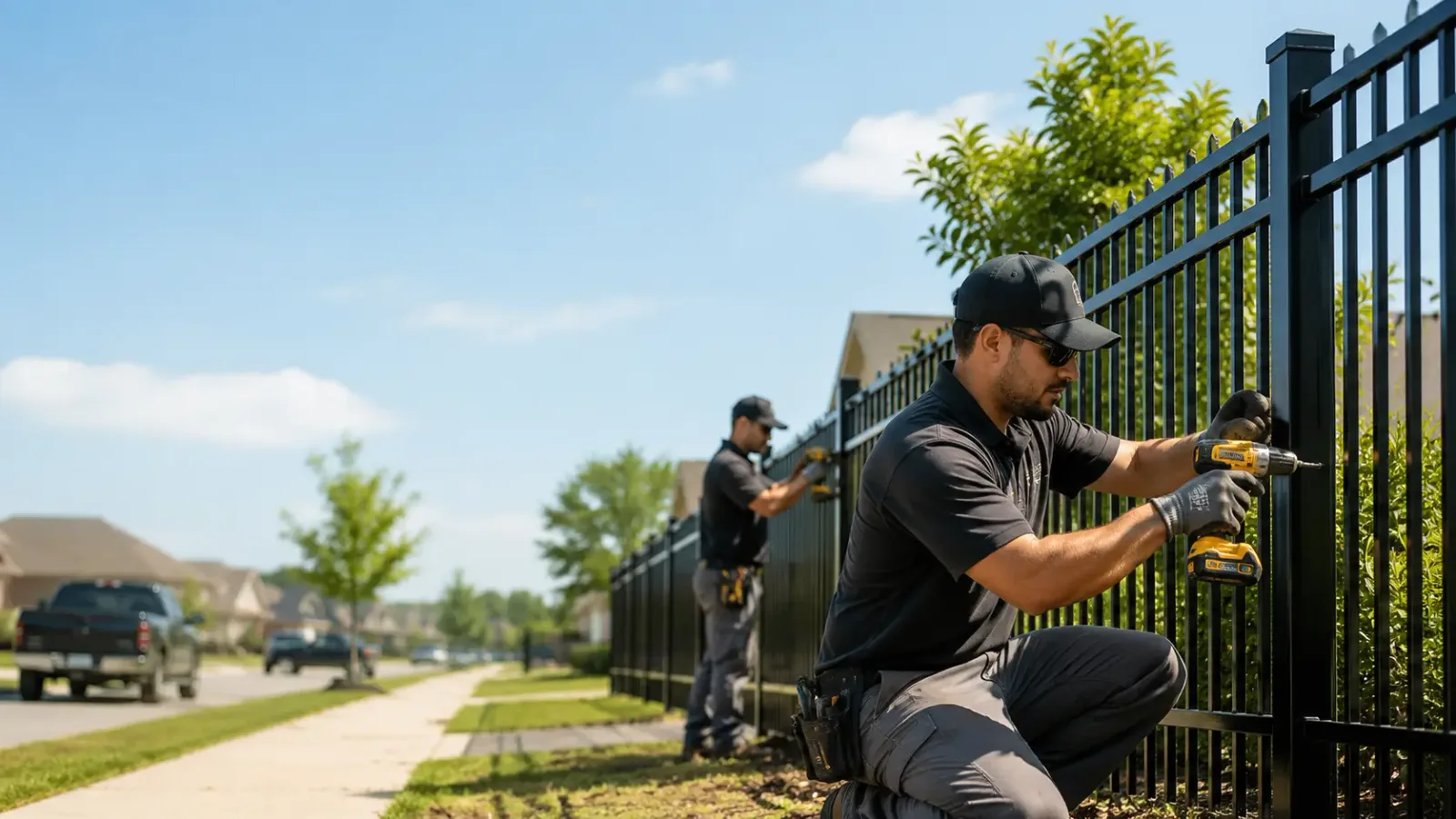 Metal Fence Installation in Chippewa Lake, OH